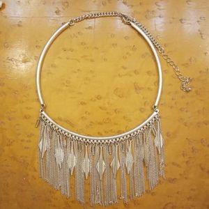 Fringe Choker Necklace